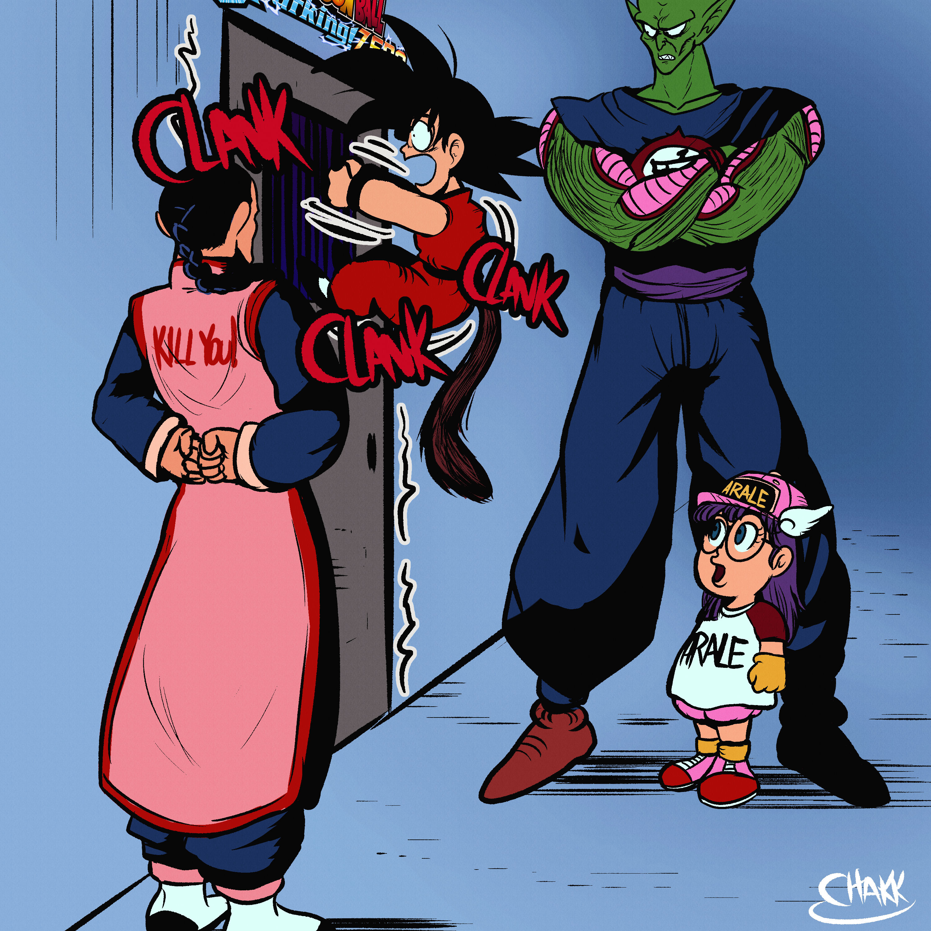 Chakk/チャック - COMMS OPEN on X: &ldquo;Kid Goku and the OG Characters 