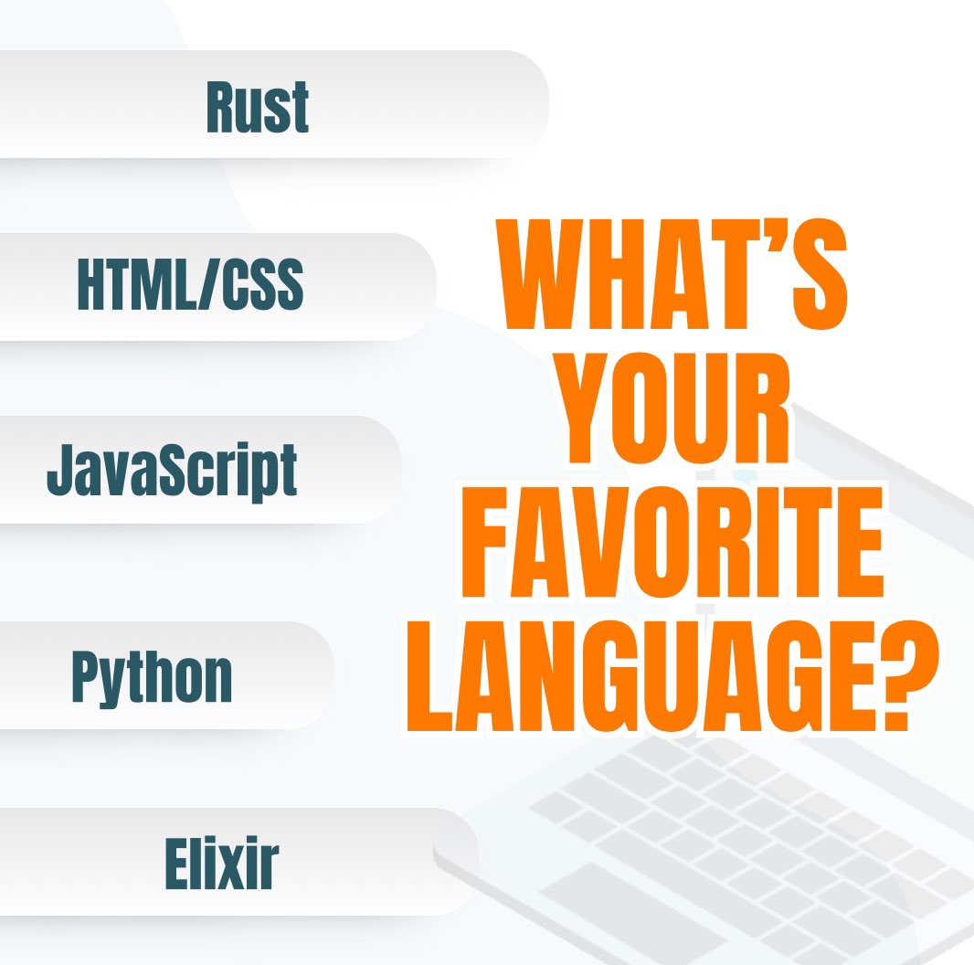 NissintTech1's tweet image. What is the all-time most desired #softwareprogramming language? 🤔 The answer may surprise you. 😱
Stack Overflow’s 2023 Annual Developer Survey showed that #Rust ranks #1 🏆 with 80% of #softwaredevelopers claiming they would prefer to use it.
#technews #codinglife