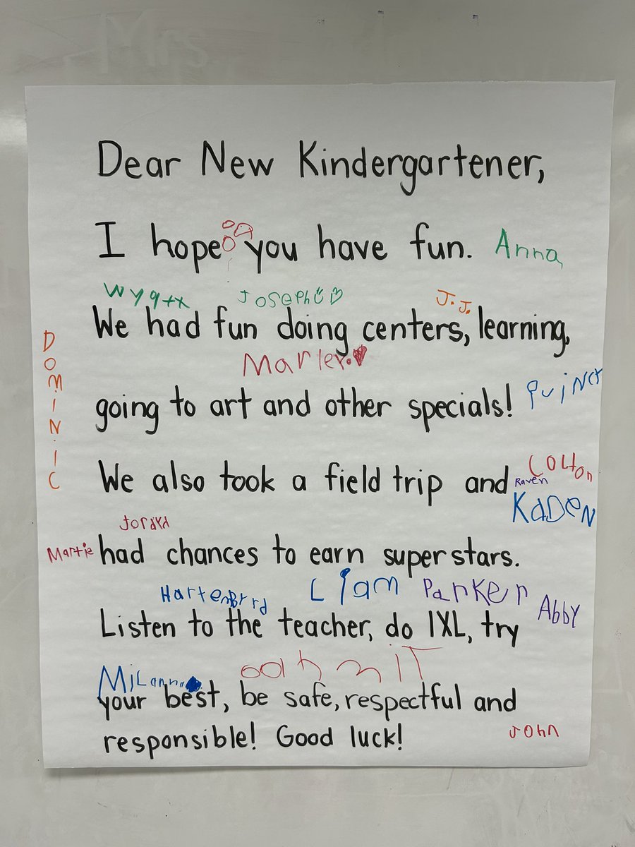 MsModerski's tweet photo. A note to future students of 118 from the present class ❤️ https://t.co/sBDgzbY6OP