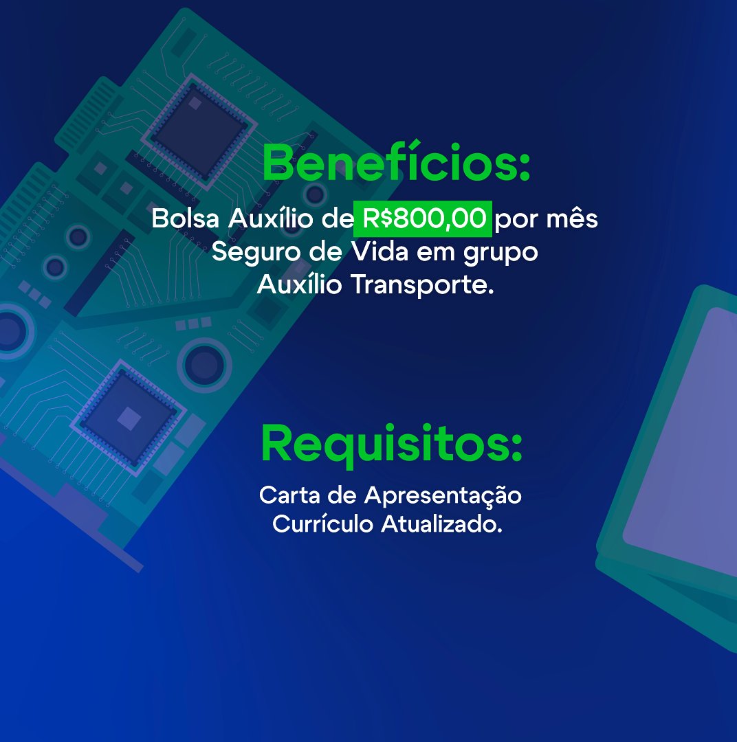 DivestFAETEC's tweet photo. Olá estudante, temos novas vagas disponíveis na área de Eletrônica, apenas para alunos da FAETEC com matrícula ATIVA na área de eletrônica. Não perca tempo e garanta sua vaga!

Link para E-mail: info@reoterm.com.br https://t.co/flmLYxbmay