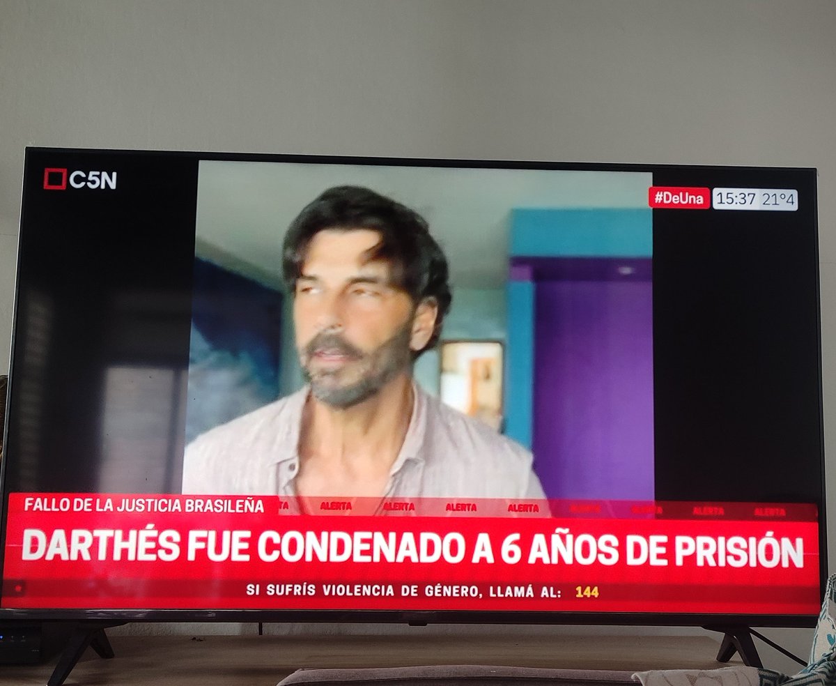 Darthes era un violín. Tal cual lo denunció con muchísimo coraje Thelma Fardin . Se hizo justicia