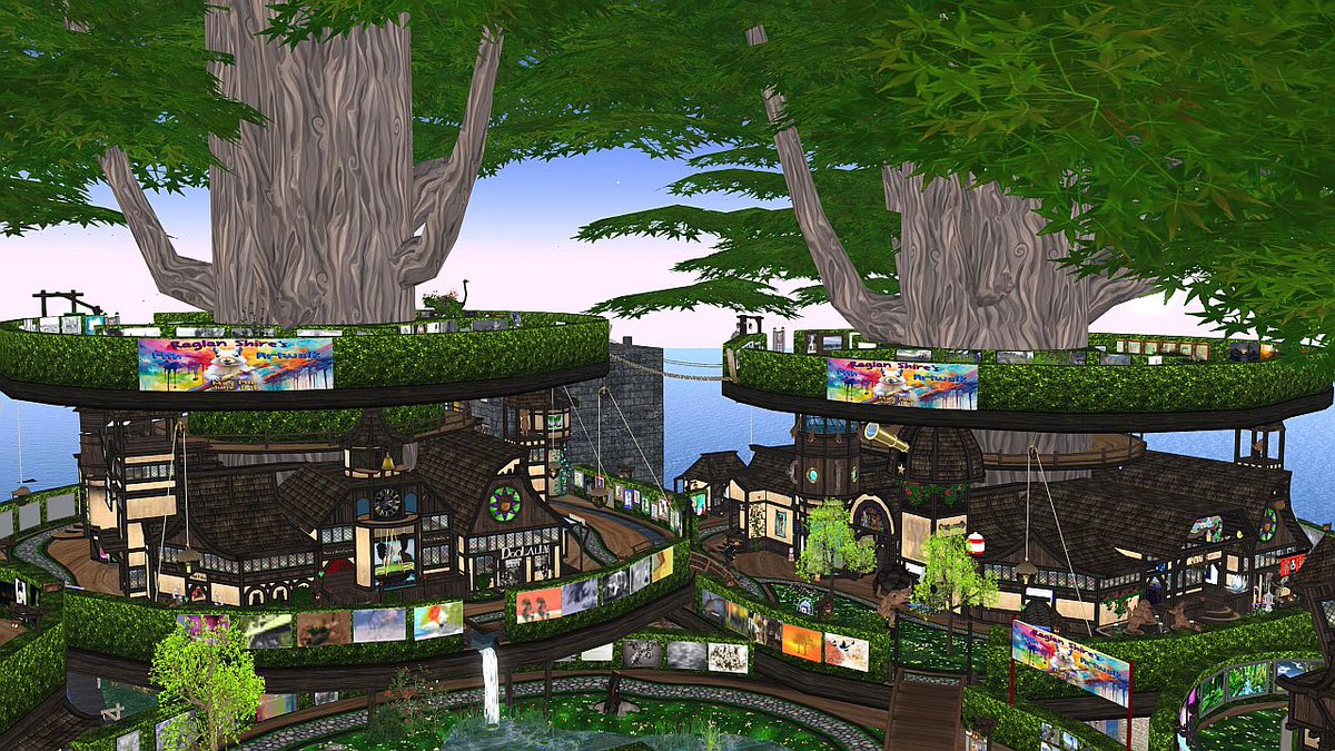 Join Designing Worlds today, Mon 10th June at 2pm SLT as we visit the fantastic Artwalk 2024, set in the amazing tinies’ community of Raglan Shire. For details &amp; how to watch on the web or join our Watch Party see: shorturl.at/pOoVO