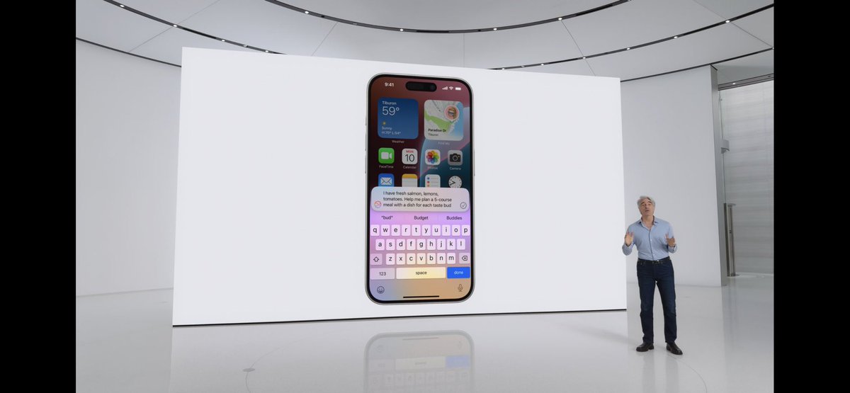 LLaetitiaA's tweet photo. Annonce #Apple : En plus de l'ensemble des fonctions d'Apple Intelligence, ChatGPT-4 d'Open AI sera également implémenté dans Siri avec iOS 18, iPadOS 18 et macOS Sequoia  #ChatGPT #IA 
#WWDC2024 https://t.co/I9jk1OlS7m