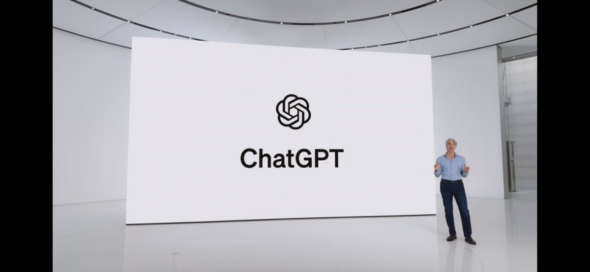 LLaetitiaA's tweet photo. Annonce #Apple : En plus de l'ensemble des fonctions d'Apple Intelligence, ChatGPT-4 d'Open AI sera également implémenté dans Siri avec iOS 18, iPadOS 18 et macOS Sequoia  #ChatGPT #IA 
#WWDC2024 https://t.co/I9jk1OlS7m