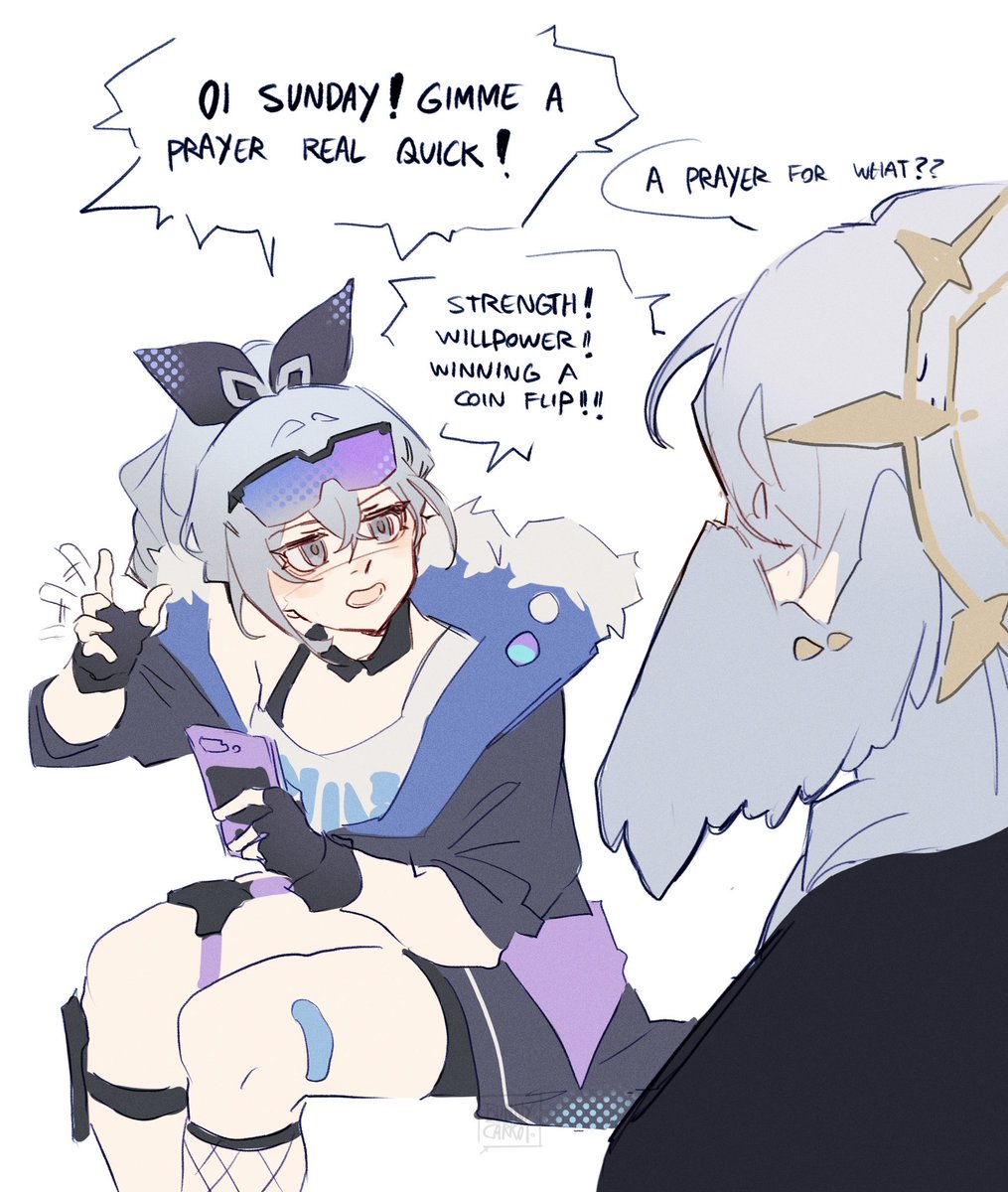 Sunday and stellaron hunter interactions
.
If hoyo doesn’t make it happen then I will