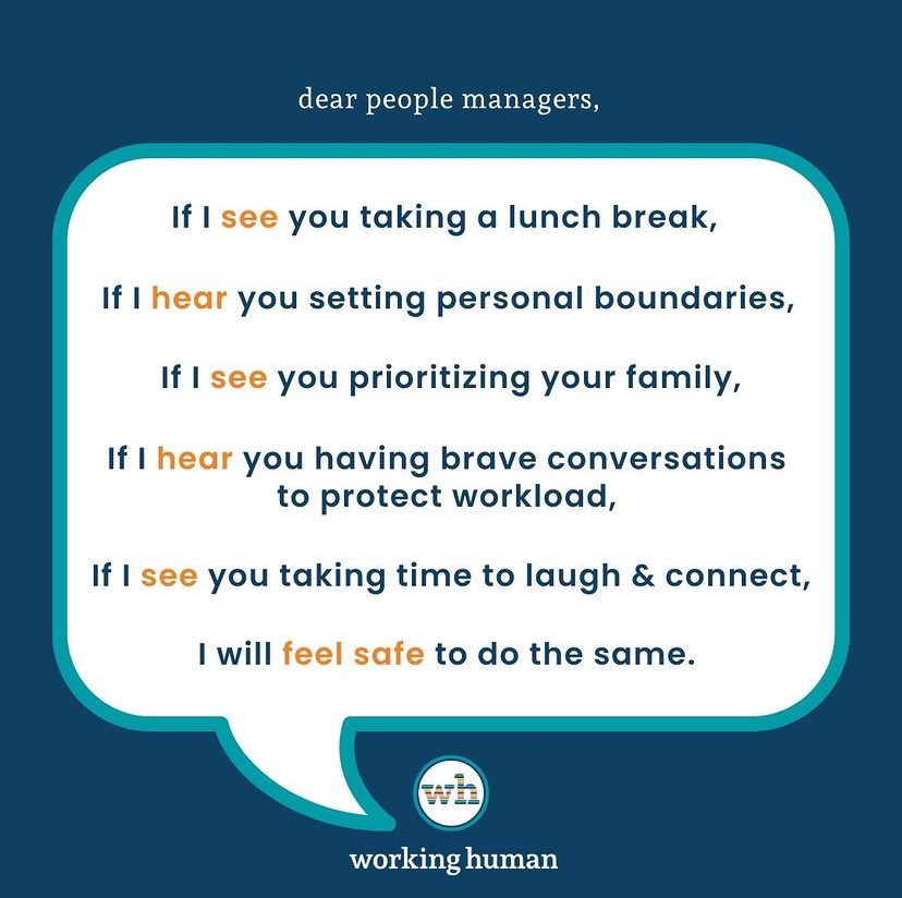 Coaching questions to guide reflection about your impact on the well-being of the people you lead &amp; care for: 

1️⃣How are your intentions reflected in your behaviours? 

2️⃣How do you know your leadership is positively impacting the well-being of your team? 
What’s the evidence?