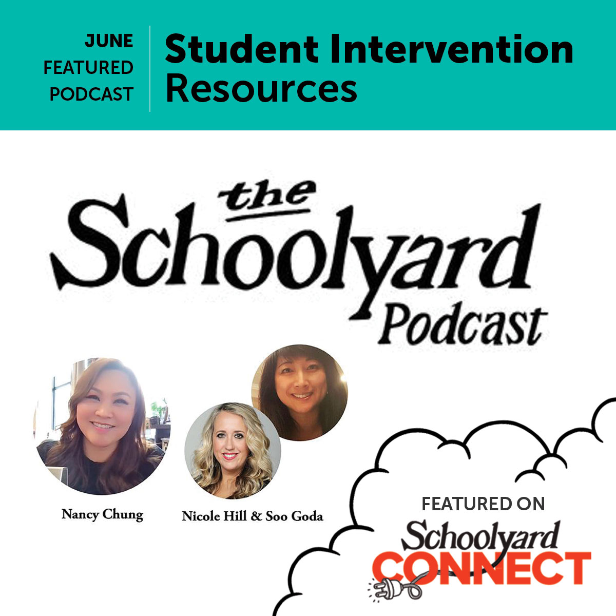Schoolyard Connect’s new featured topic is Student Intervention. Take a listen to our podcast for insights into creating successful intervention programs >> bit.ly/3VjjYZw

Browse all the resources available for you at bit.ly/4e5KSvp