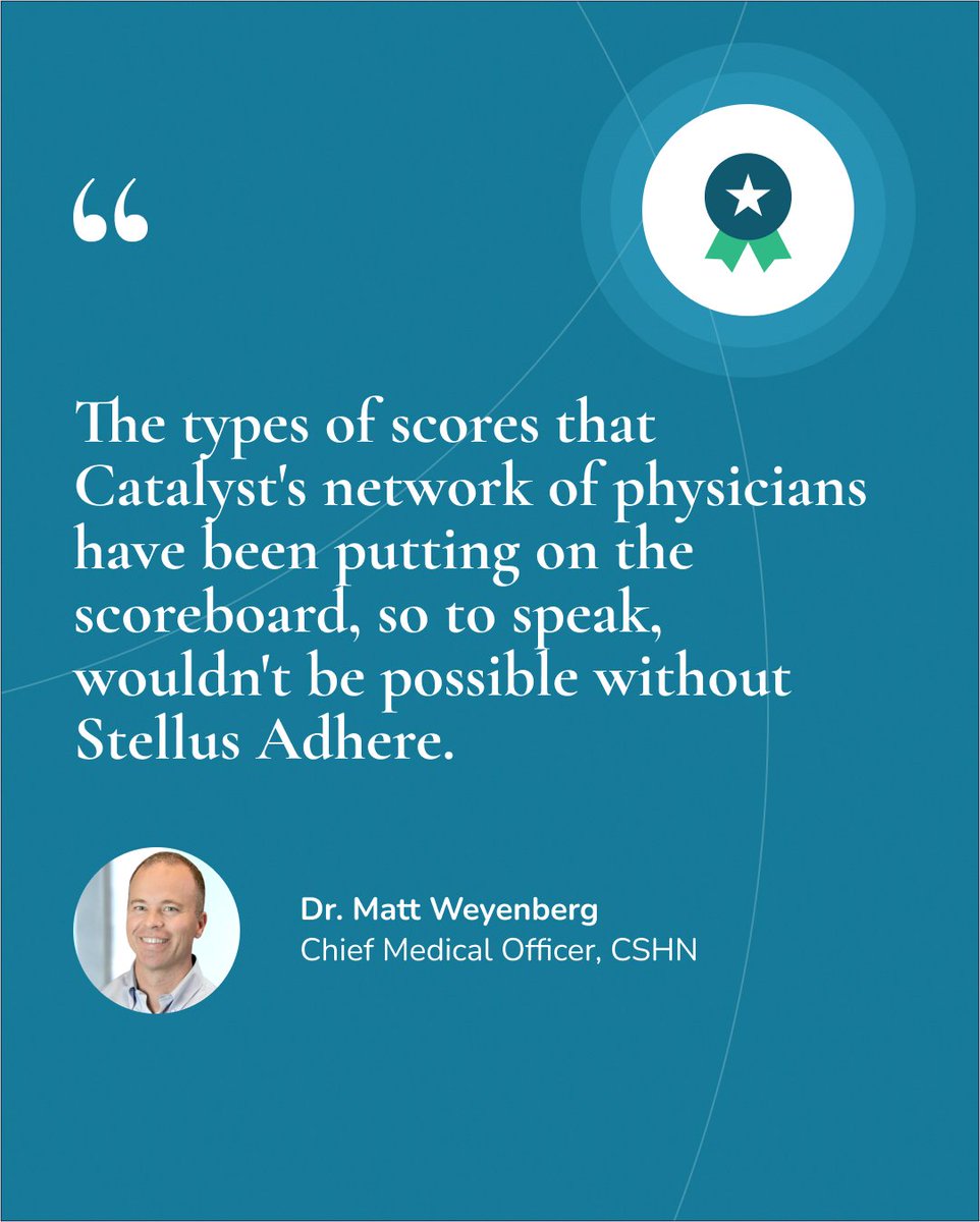 We sat down with Dr. Matt Weyenberg and Tyler Wilson to hear their perspective on how our partnership with Catalyst Health Group has brought three straight years of 5-Star (or better) performance. Read the full article to learn more: stellusrx.com/insights/cshn-…