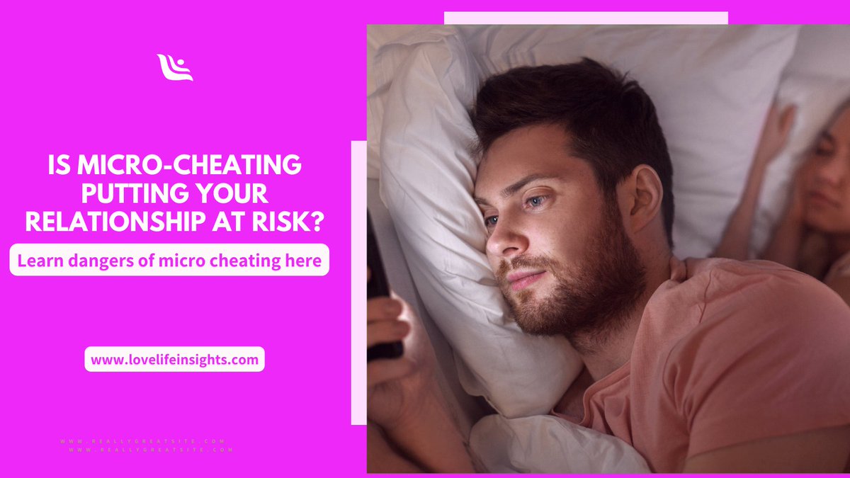 LovelifeInsight's tweet photo. Ever caught yourself wondering about your partner's digital loyalties? 🤔 In the age of social media, micro-cheating can be a real threat to relationships. 📱💔 From liking old flames' posts to oversharing with friends, these tiny acts of unfaithfulness can add up. 1/2 https://t.co/hRsMiKUucW