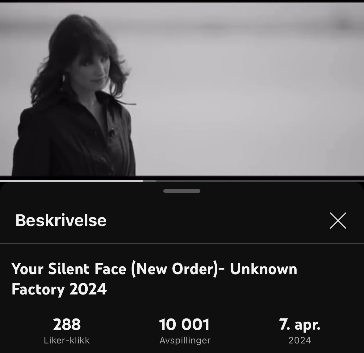 10.000 views on 1 track -milestone !! Wow and Thank you ! Share if u like ! Your Silent Face (New Order)- Unknown Factory 2024 youtu.be/bYiLMpkAldw?si… via <a href="/e_stassyns/">Erwin Stassyns</a> #darkwave #newwave #postpunk #goth #joydivision <a href="/fabrizio_lusso/">WhiteLight-WhiteHeat</a> <a href="/JD_Central/">Joy Division Central</a> <a href="/JDNOPICS/">Joy Division & New Order Pics</a> <a href="/newordervikings/">New Order Vikings</a> <a href="/neworder/">New Order</a>