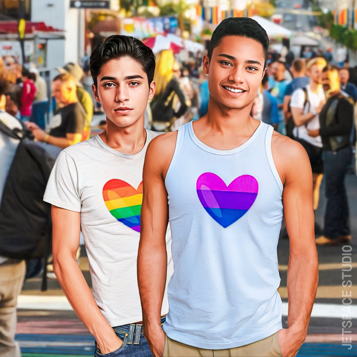 JetspaceStudio's tweet photo. Happy Pride from Jack and Damon, living their best lives happily ever after in our Modern Queer Fairy Tales from @OwenLach, Jack's On Fire and Jack's Ever After! Avail for Kindle, Kindle Unlimited, and in paperback at https://t.co/WTUqj80UHq
#QueerPride #YABooks #QueerYABooks https://t.co/iD8pSw1Acs