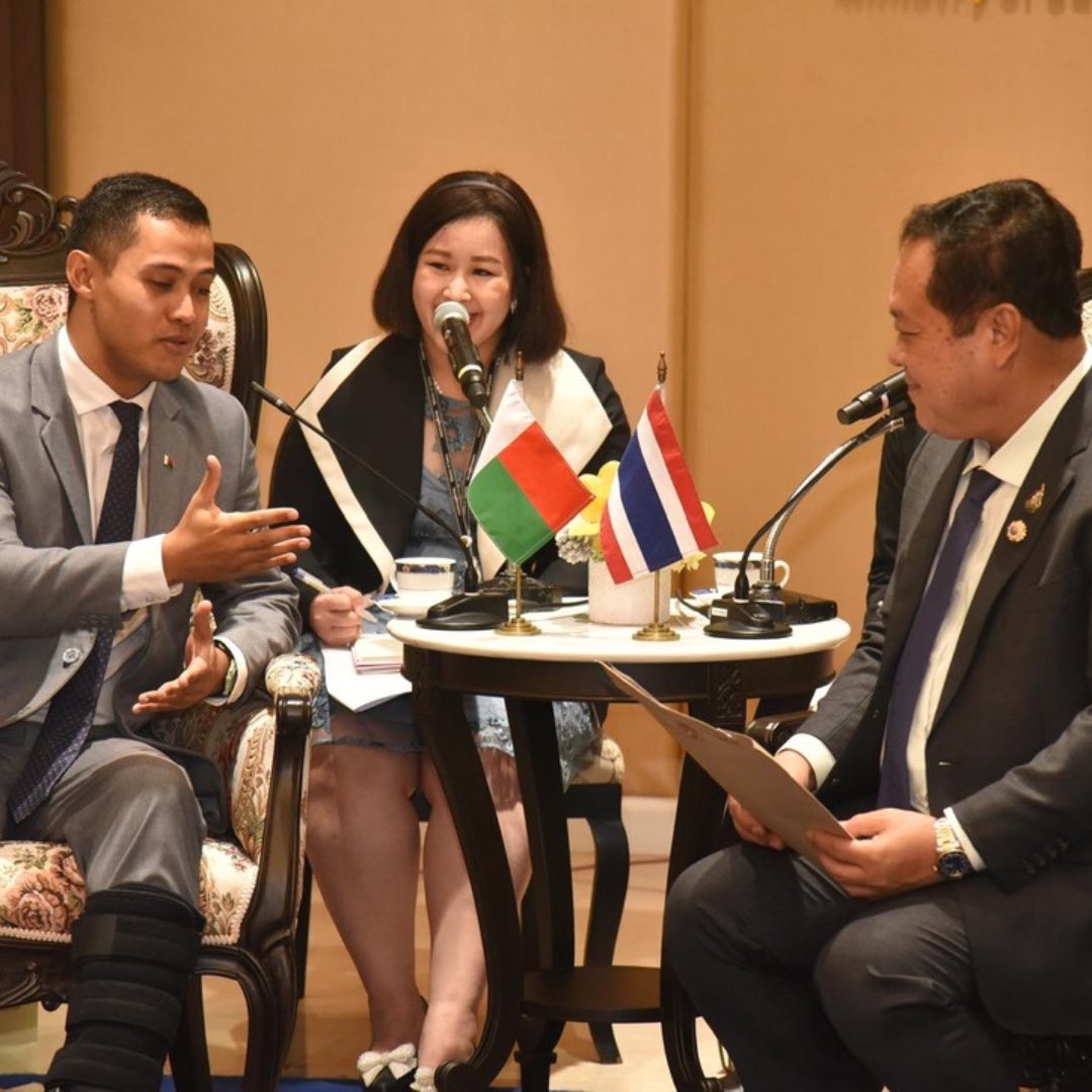 UNODC_ENV's tweet image. Exciting progress against wildlife trafficking!

Minister of Environment 🇲🇬 requested Mutual Legal Assistance from Minister of Justice 🇹🇭 for an ongoing case.

We are proud to facilitate this exchange through 🇪🇺 and 🇺🇸 support. 

Together we can dismantle criminal networks.