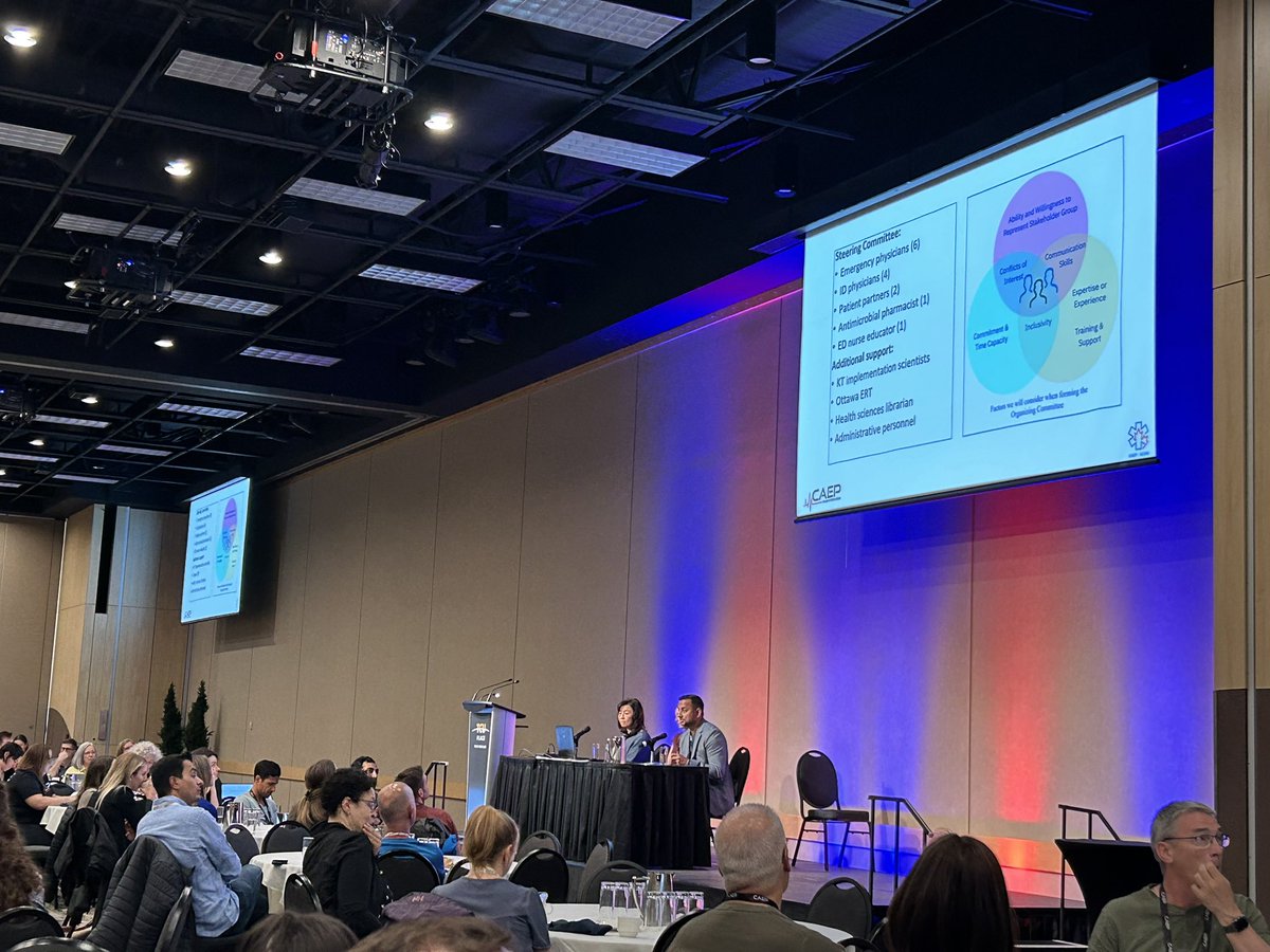 @KrishanYadavMD presents an excellent update on the <a href="/CAEP_Docs/">CAEP</a> guidelines on soft tissue and skin infections <a href="/CAEPConference/">#CAEP24 Saskatoon</a>, coming soon in <a href="/CJEMonline/">CJEM</a>