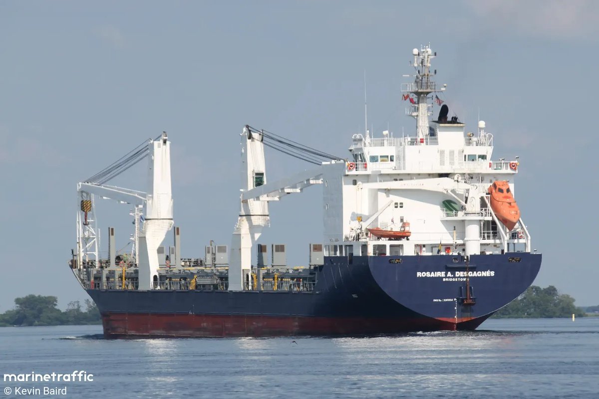OffshoreInland's tweet photo. @OffshoreInland completed a #welding project onboard the Rosaire A. Desgagne, which went successfully and safely! #Work #PortofMobile #Project https://t.co/5b9aX6gUt3