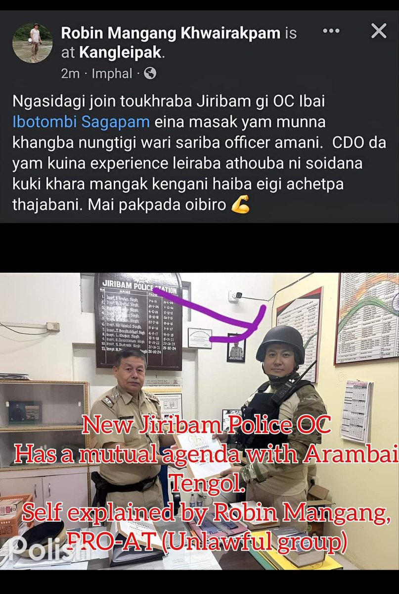Eager4Justice's tweet photo. Evidence sureface again #ManipurGovernment Machinery complete faulire. Meitei militants can be Manipur police whenever they want. https://t.co/csWSqK8qBS still trying to cover up, What a #shamefulgovernment  @BJP4India @INCIndia @dhruv_rathee @thewirehindi @UN @MIB_India @adgpi https://t.co/LWPYb40sB5