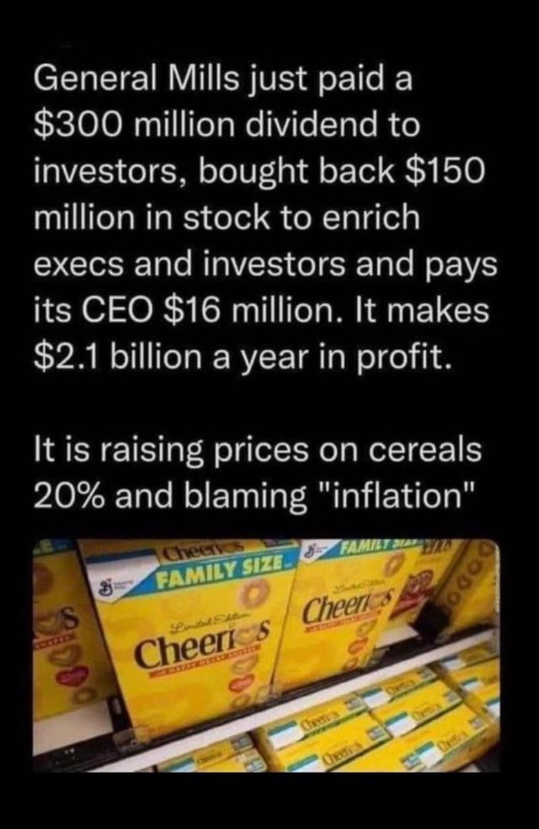 Talkingcashshit's tweet photo. It’s just greed!!! https://t.co/0yvKhWqYX9