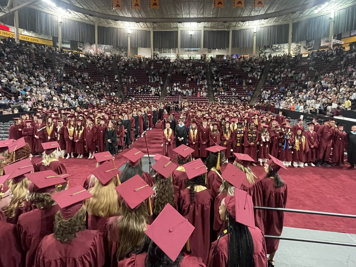 Congratulations to the Crimson Class of 2024! I love you and we’ll miss you! Your best days are always ahead! #WeAreCrimson #CrimsonFamily 🍁