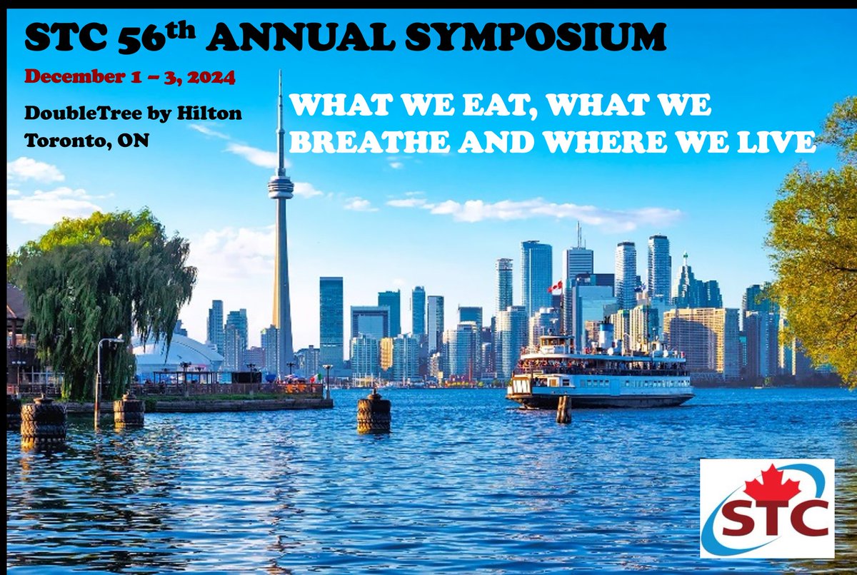 📢 Save the date! 📆 Excited to announce the 56th Annual Symposium of the Society of Toxicology of Canada happening from December 1st to December 3rd, 2024. Visit our website for more details : lnkd.in/ebWknK3v #STC2024 #Toxicology #Symposium #ScienceCommunity 🧪🔬