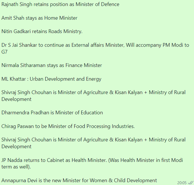 RenuBala20111's tweet image. #cabinetmeeting #cabinetmeetingupdates #modimustgo