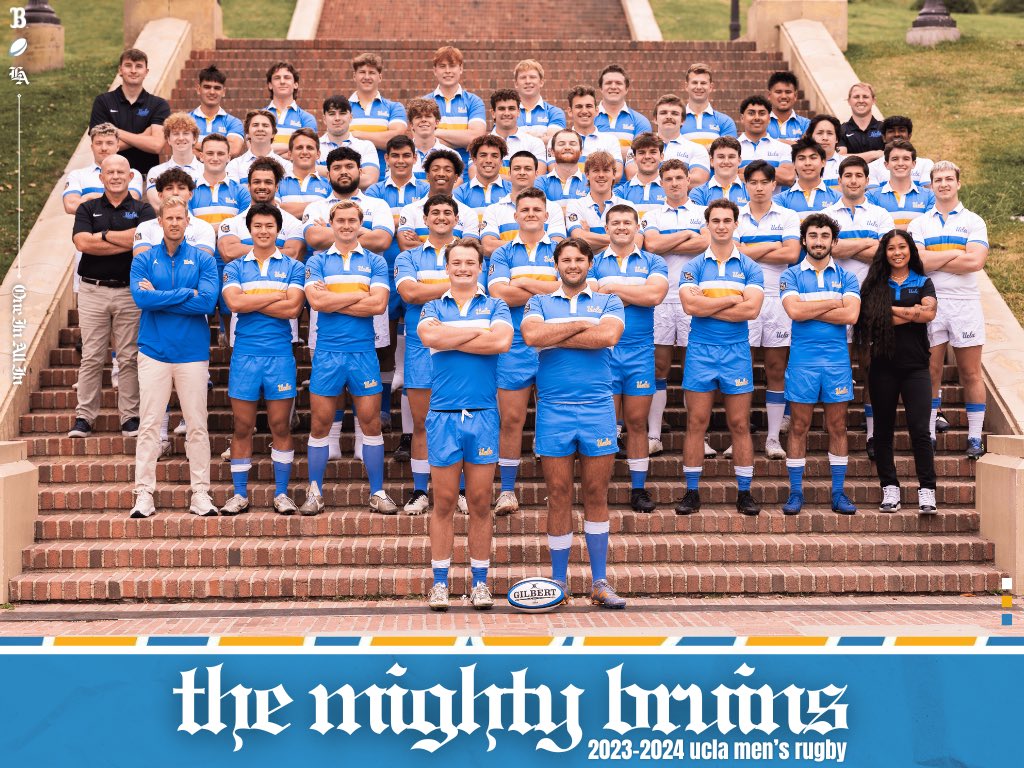 UCLA_RUGBY's tweet photo. The Mighty Bruins of 2023-2024! 

This squad have cemented their legacy as one of the most successful UCLA Rugby squads in recent history. 

“Leave the jersey in a better place than you found it”

#GoBruins #UCLARugby #OneInAllIn https://t.co/OYdwfWeCRB
