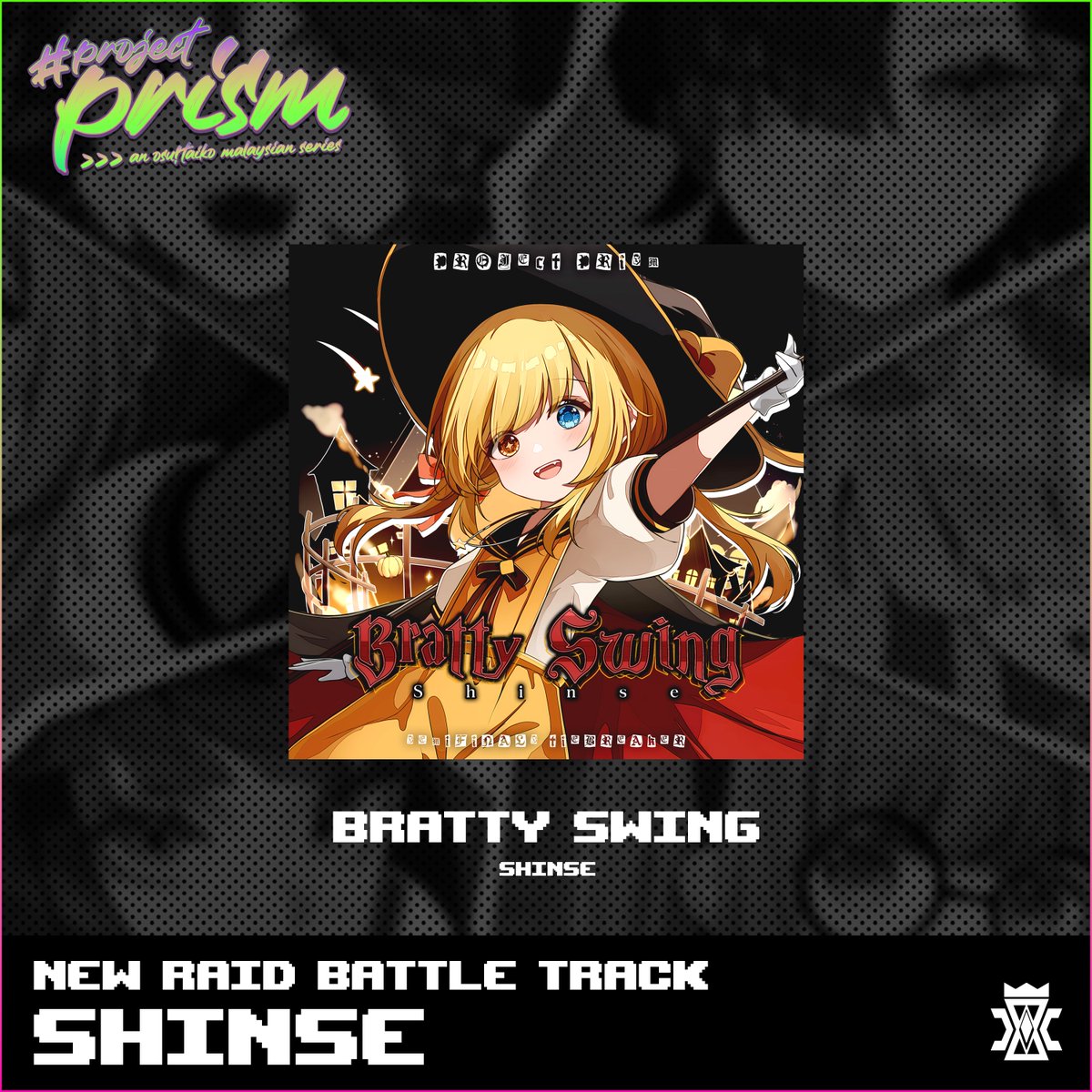 osutaikomy's tweet photo. ⚔️ [RAID BATTLE STAGE 4] ⚔️ 

Join forces and take down Nina in Stage 4 of the #ProjectPrism Raid Battle Campaign, with a banging new track by @shinsemusic! 

Happy raiding! 🎃

🔗: https://t.co/kLDyQsgIZW https://t.co/XOz3nSOI9t