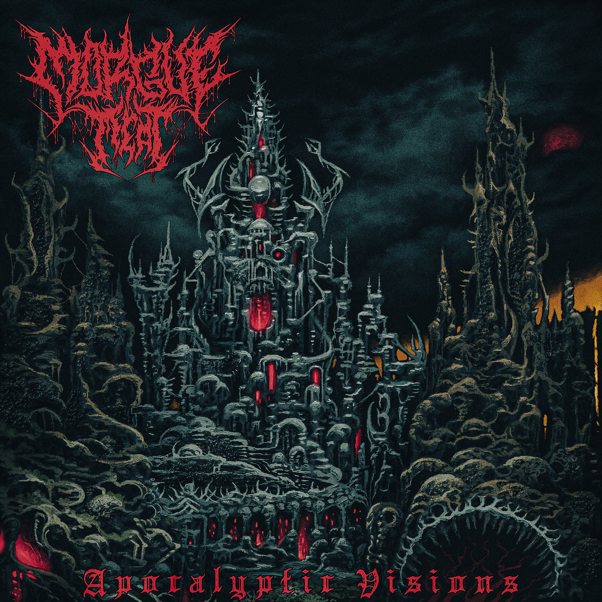 jakubasphyx's tweet photo. Brutální gore death metal, který vás rozemele na prach, rozseká na malé kousky a pustí vám žilou! Hniloba, špína, smrt! Recenze/review - MORGUE MEAT - Apocalyptic Visions (2024): https://t.co/rFjpEG86O0 #deathmetal #morguemeat #brutaldeathmetal #grindcore #review https://t.co/WBBu0gEDiQ