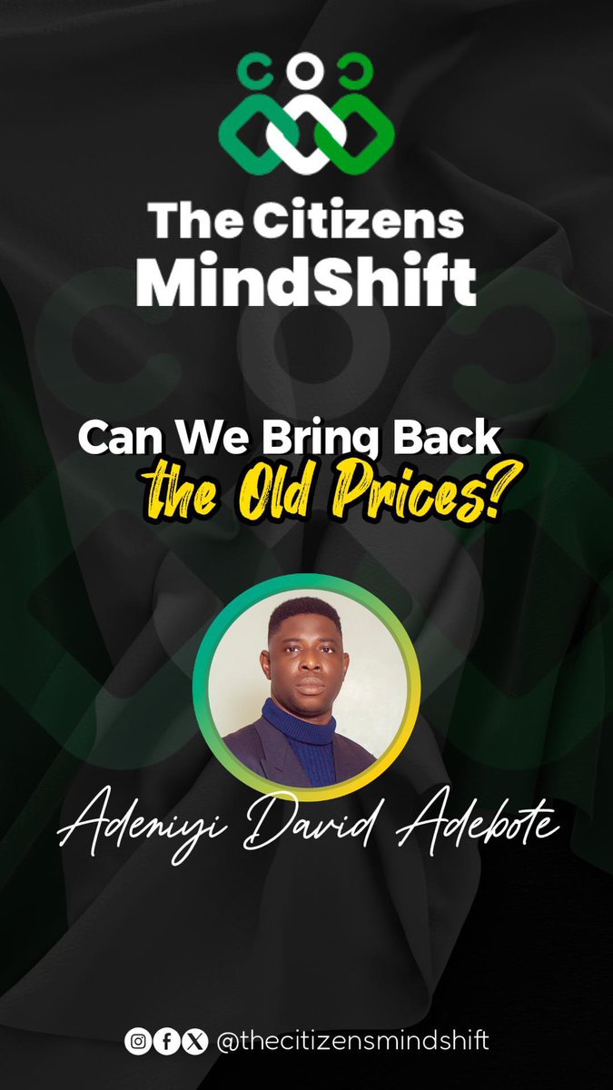 thecitizensmind's tweet photo. Affordability is Our Right!
If we can bring back the old anthem, we can bring back the old prices. Let’s fight for a Nigeria where housing, fuel, and food are affordable for all. Join the movement! #BringBackOldPrices #EconomicReform #PeoplePower https://t.co/powygJUlHq