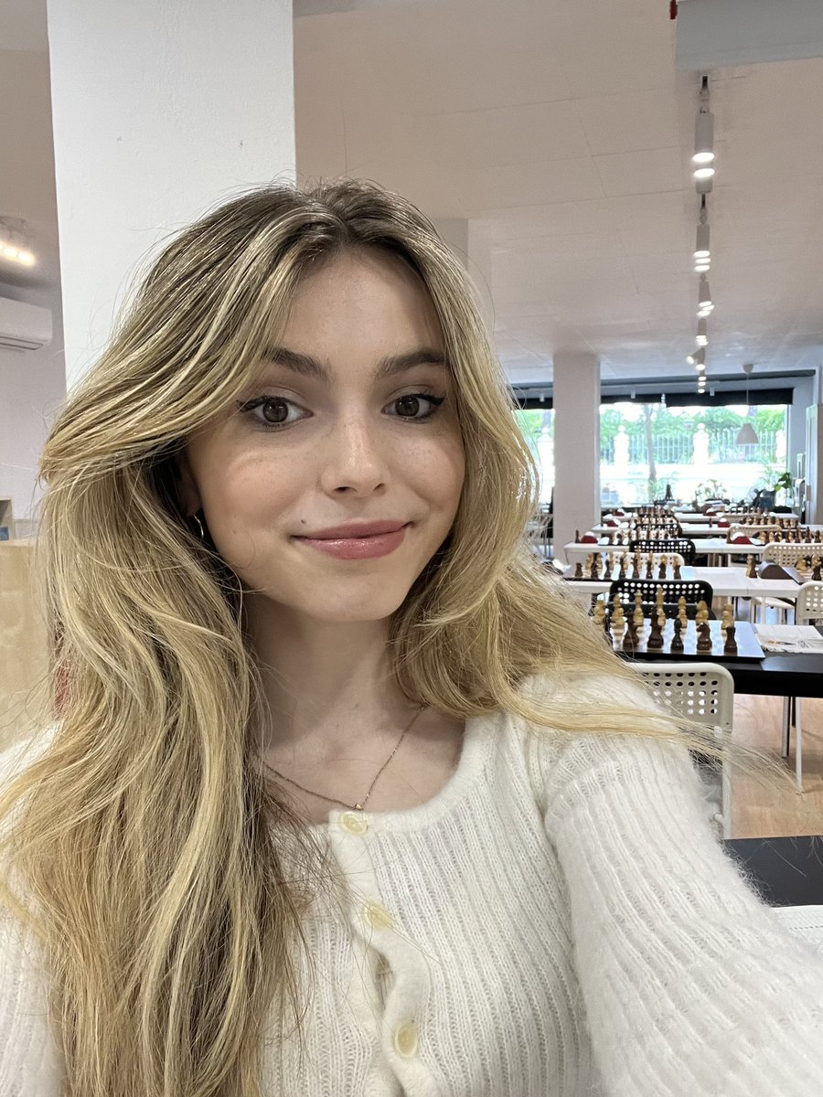 AnnaCramling's tweet photo. Competing in the Madrid Chess Festival today!!! Wish me luck!!! https://t.co/jdYRDaBbEy