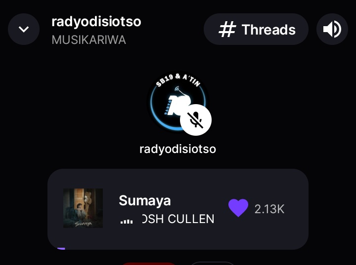 itzmndy's tweet photo. 📻 [#Musikariwa on Radyo18]

NOW PLAYING

"Sumaya"- JOSH CULLEN 

- sheket ehhh:(

Join us now on Stationhead
🔗: https://t.co/brols1ggx6

@SB19Official #SB19   
#AngatAngPinoy #OPMRise 🇵🇭
@Radyo18Flippers https://t.co/qaFRCU63tF