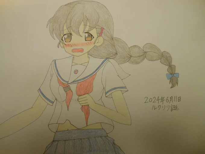 6月11日:聖グロマチルダの車長・『馬鹿め!二度と騙されるか!!』というセリフの代名詞であるルクリリたん、誕生日おめでとうございますー。#ルクリリ生誕祭2024#garupan 