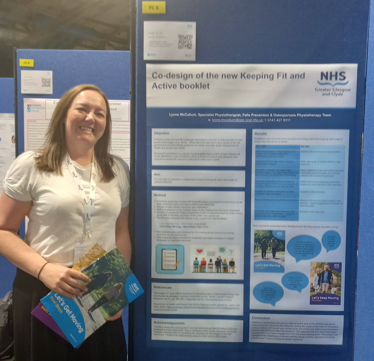 DrJulietHarvey's tweet photo. Great project from @lynnemccallum4
Keeping Fit & Active
#ggcphysios #activewards https://t.co/Erh0gTWsma