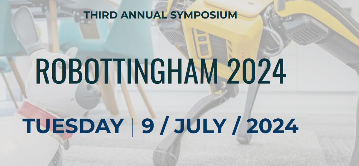 Professor Eiman Kanjo (@eimankanjo) on Twitter photo We ( AI for East Midland) joining forces with our neighbors at <a href="/UniofNottingham/">Uni of Nottingham #WeAreUoN</a> and supporting #ROBOTTINGHAM2024 Symposium! Hosted at the <a href="/UoNComputerSci/">Computer Science, Uni of Nottingham</a>, the event aims to bring together academics, researchers, and students at <a href="/UniofNottingham/">Uni of Nottingham #WeAreUoN</a> and <a href="/NottmTrentUni/">Nottingham Trent University</a> , as well as We ( AI for East Midland) joining forces with our neighbors at <a href="/UniofNottingham/">Uni of Nottingham #WeAreUoN</a> and supporting #ROBOTTINGHAM2024 Symposium! Hosted at the <a href="/UoNComputerSci/">Computer Science, Uni of Nottingham</a>, the event aims to bring together academics, researchers, and students at <a href="/UniofNottingham/">Uni of Nottingham #WeAreUoN</a> and <a href="/NottmTrentUni/">Nottingham Trent University</a> , as well as
