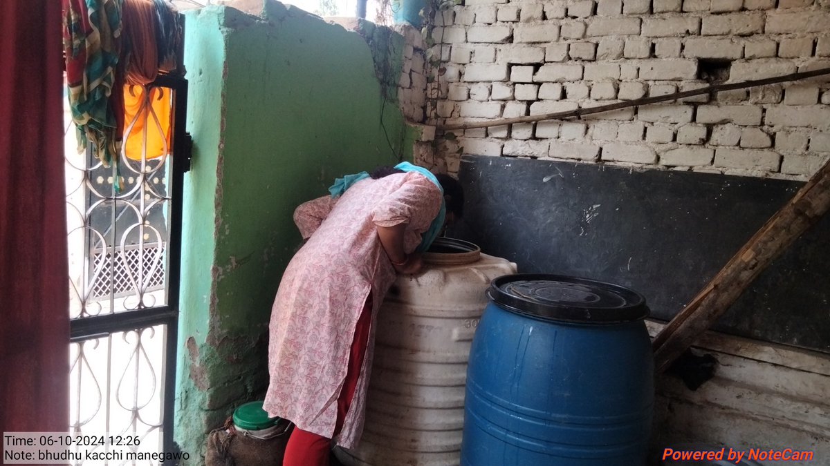 santoshi28734's tweet photo. During the choppal ward 70Zone 5Embed FHI Bhudhu kacchi manegawo people were informed that the Dengu mosquito breeds in the stagnant clean water and bites only during the day.@Avdheshsingh_ @BharatK89148743 @CMMadhyaPradesh @jabalpurdm https://t.co/pwKWbJqgJy