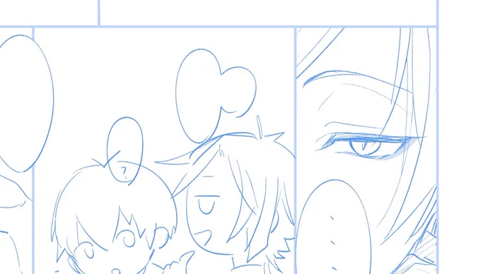 kiisで描きたいものがあって、漫画を描けないなりに描いてみてるけど該当のシーンに全く辿りつかない 