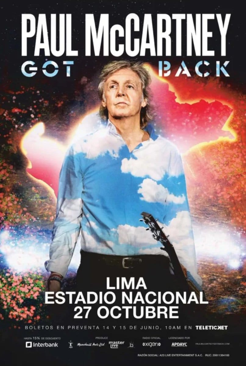 Paul McCartney en Lima por 3era vez
VIVA EL PERÚ CARAJO
noticias.beatlesperu.com/2024/06/10/es-…