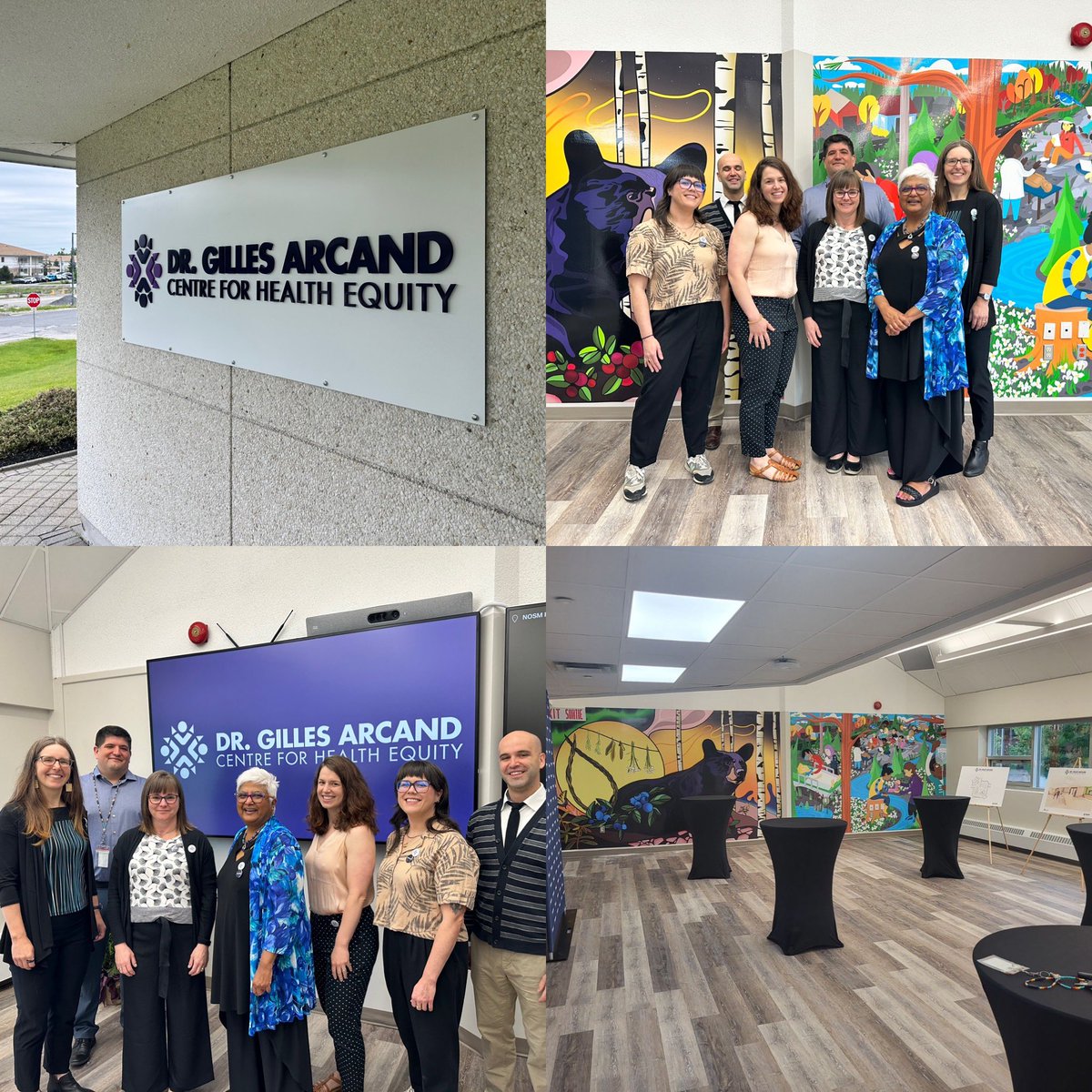 Opening our first interdisciplinary research Centre! <a href="/thenosm/">NOSM University | Université EMNO</a> Thank you to the Temerty Foundation <a href="/arcandcentre/">Dr. Gilles Arcand Centre for Health Equity</a> <a href="/alexanawati/">Alex Anawati</a> @dmarshnosm <a href="/bzelek/">Dr. Barb Zelek</a> <a href="/TheNetworkTUFH/">The Network: TUFH</a> <a href="/JoanneMusico/">JoanneMusico</a> #TemertyFoundation