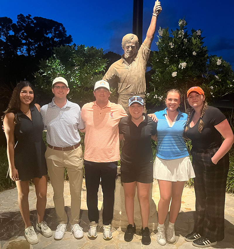 Tomorrow, my <a href="/SportsCJC/">Sports @ CJC</a> class will head to <a href="/PinehurstResort/">Pinehurst Resort</a> to begin covering the U.S. Open. First, I wanted to share the great work they did at last week's final-round qualifier at The Bear's Club in Jupiter. (1/8)