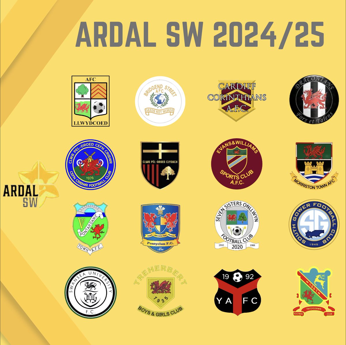 ArdalSouthern's tweet photo. After last Thursdays meeting, the Ardal Southern Leagues are set for the 2024/25!

Fixtures and league cup draw to follow in the coming weeks!

#ArdalSouthern https://t.co/EX2S24xRm5