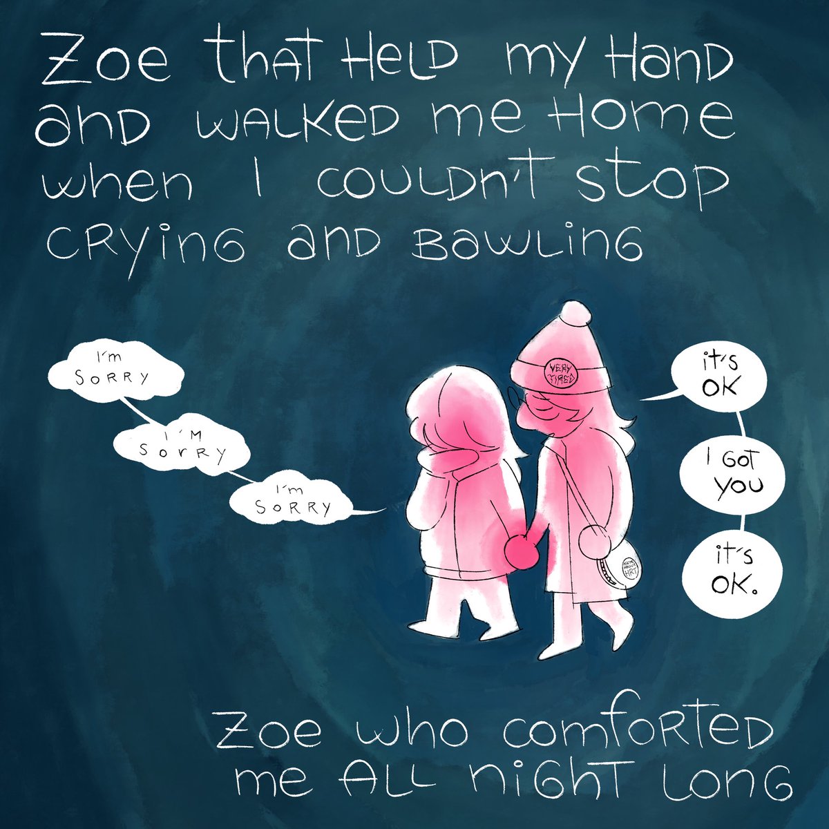 averytiredguy's tweet photo. Today’s my girlfriend bday, so I made her this lil comic as a gift 🐶🌹
(1/3) https://t.co/1IhTurPzr4