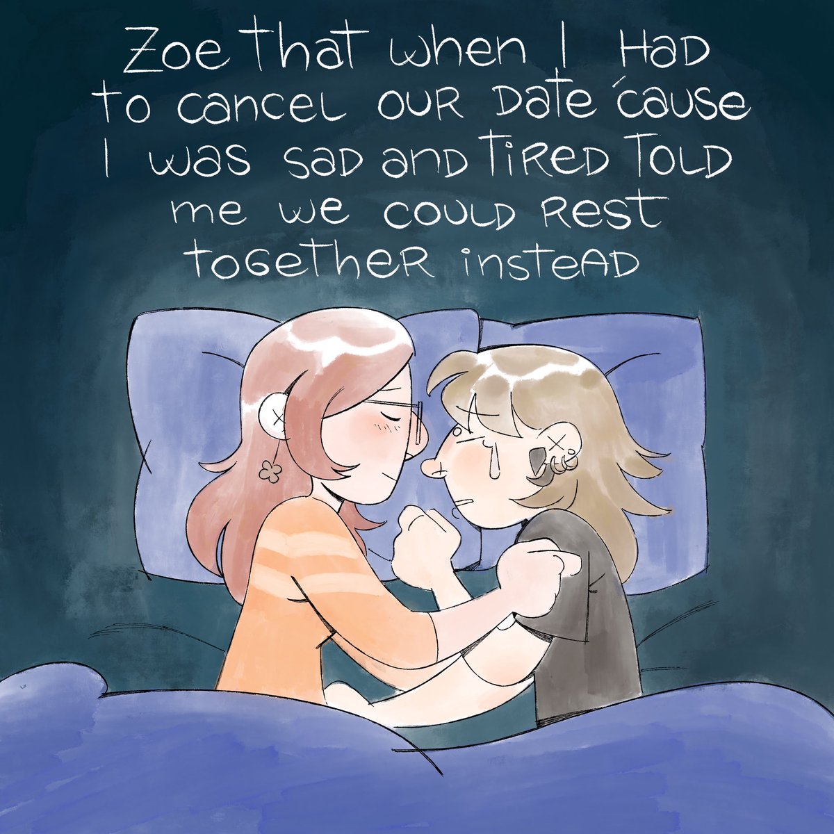 averytiredguy's tweet photo. Today’s my girlfriend bday, so I made her this lil comic as a gift 🐶🌹
(1/3) https://t.co/1IhTurPzr4