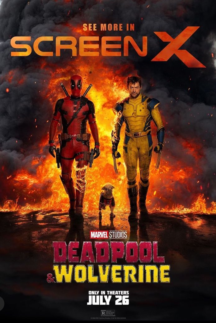 NerdtalkYT's tweet photo. New ‘DEADPOOL &amp; WOLVERINE’ posters have dropped https://t.co/DaeUZuIjyH