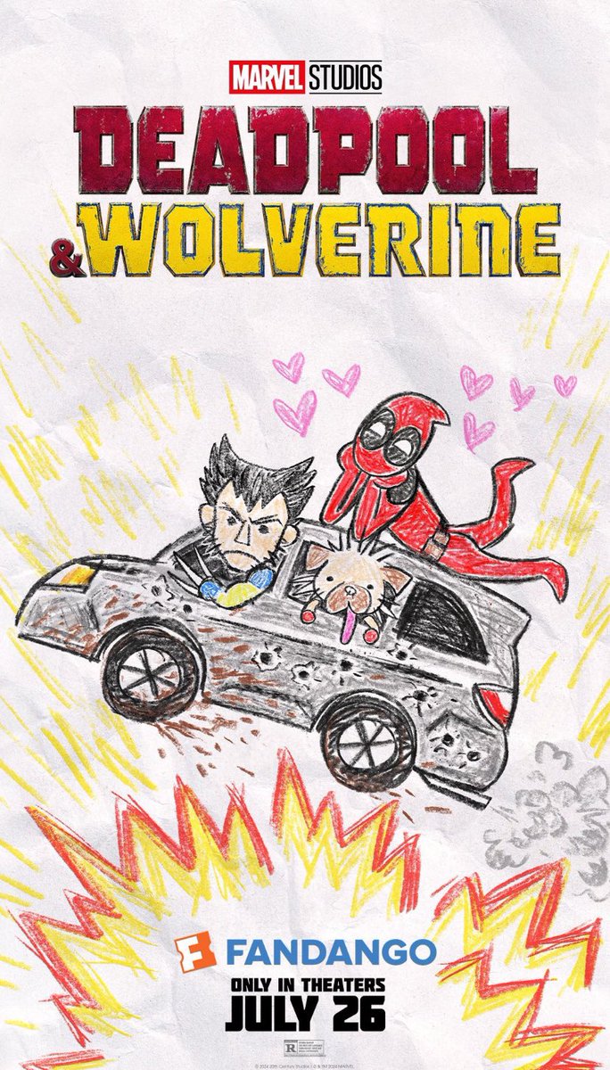 NerdtalkYT's tweet photo. New ‘DEADPOOL &amp; WOLVERINE’ posters have dropped https://t.co/DaeUZuIjyH