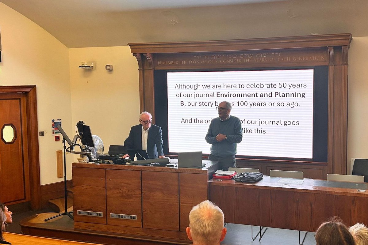 UCL CASA tweet media