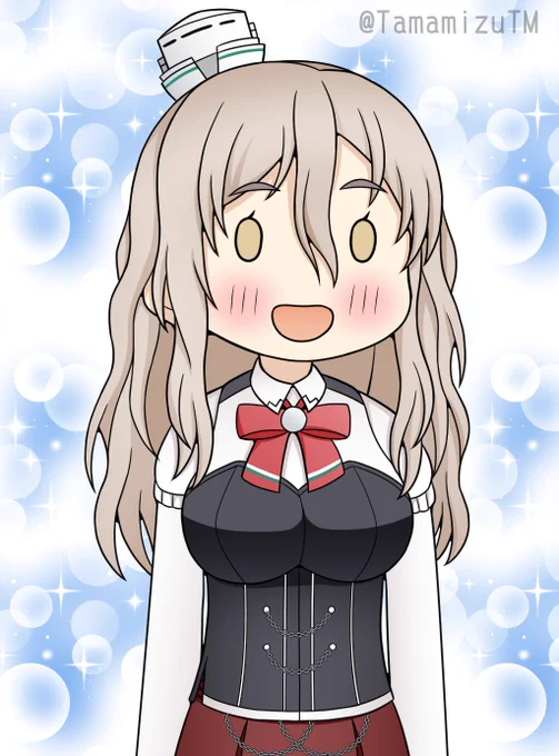 綺麗なポーラSDポーラ好き#艦これ版深夜の真剣お絵描き60分一本勝負#艦これ版真剣お絵描き60分一本勝負_20240610 