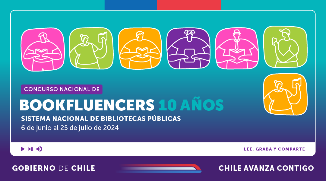 BibliotecasSNBP's tweet photo. Con grandes novedades SNBP presenta décima versión del Concurso Nacional de Bookfluencers. ¡Nuevas categorías, nuevas redes sociales! 📚📹📲

Revisa las bases y participa hasta el 25 de julio 👉
https://t.co/vOyo8tzxyH

#BookfluencerSNBP2024 #BibliotecasPúblicas #Bookfluencer https://t.co/y3rXrjbClj