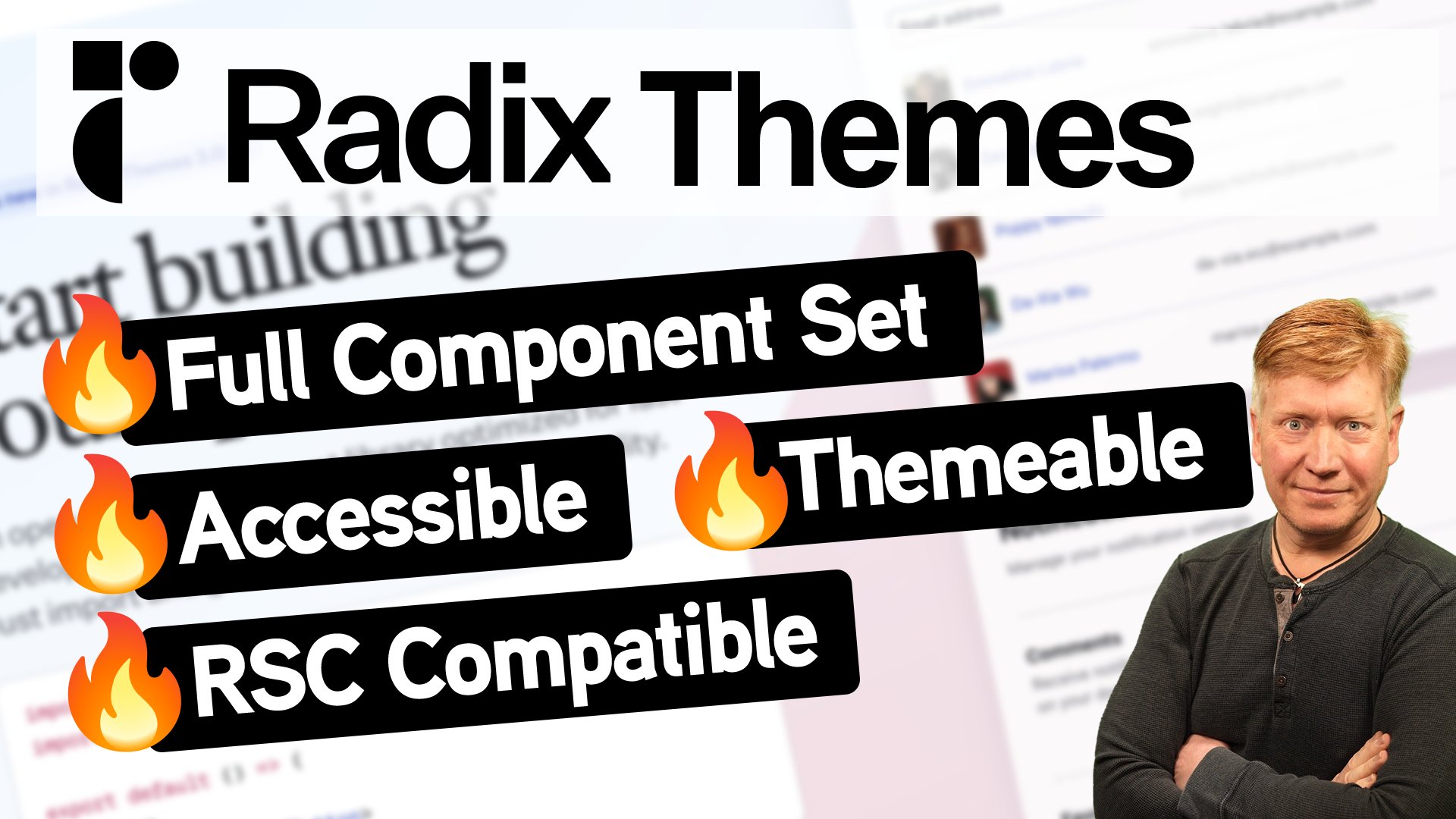 Jack Herrington on X Having a great time with radix_ui Themes