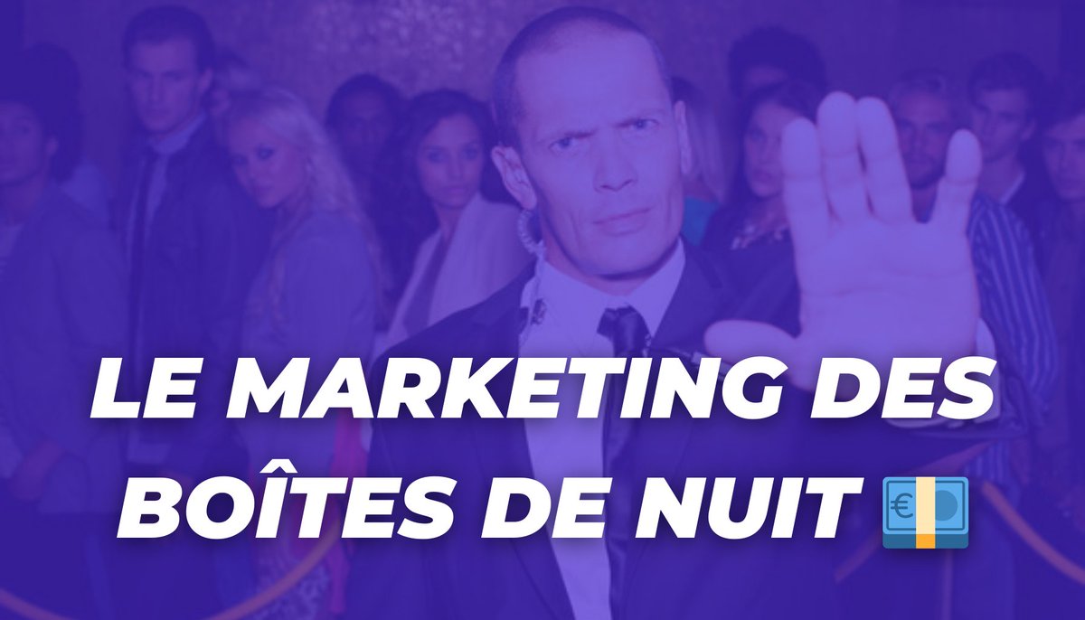 Comment les boîtes de nuit manipulent ton cerveau pour te faire cracher ton pognon ?

👉 En utilisant une stratégie marketing sophistiquée que peu de gens connaissent.

Analysons la pour que tu puisses l’appliquer à ton business de créateur de contenu 🧵⬇️