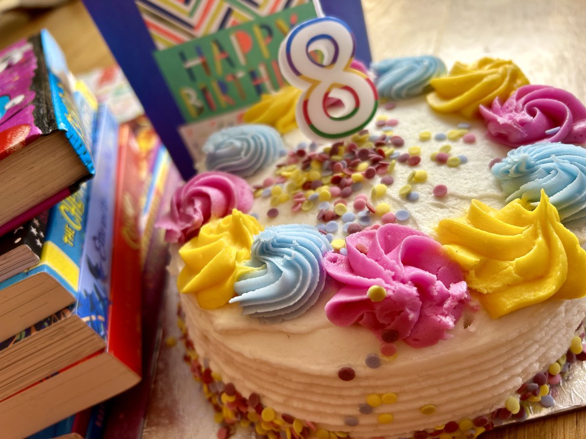 -THREAD-

🥳Our website is 8 years old! 

We're celebrating 8 years of supporting schools with quality book recommendations, topic booklists and age group reading for pleasure resources!

We'll be celebrating all this week - and look out for a giveaway later!

(1/4)