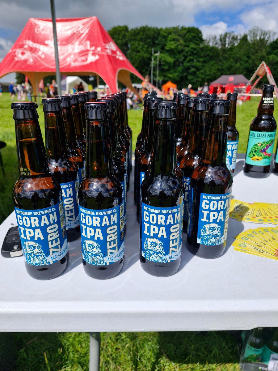 Riders agreed that our <a href="/ButcombeBrewery/">Butcombe Brewing Co.</a> beers were a very welcome sight when they finished their mendipsride.com challenge @MendipHillsNL yesterday! 😄👍