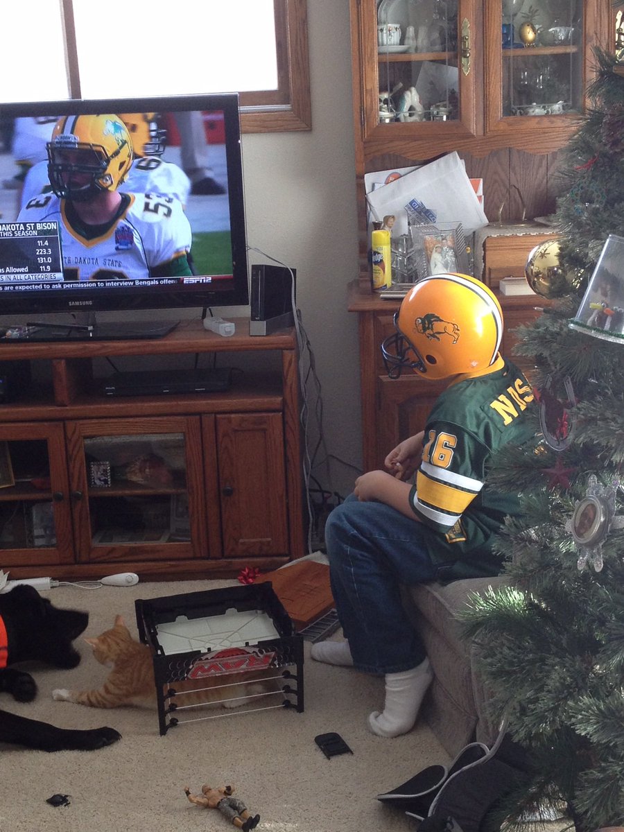 As of today, he’s got a locker in the NDSU football locker room. What a great ride it’s been getting to this point and what an amazing opportunity he has now.